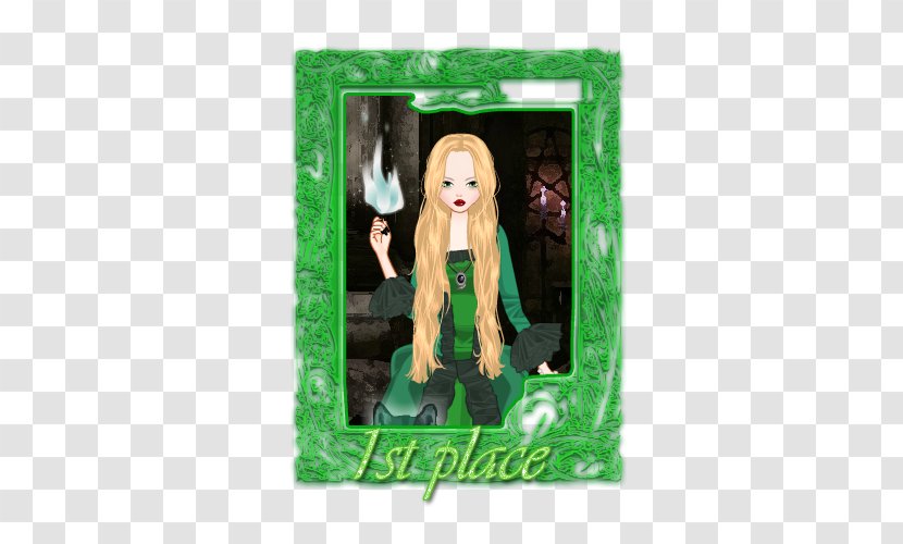 Green Picture Frames Doll - 1st Place Transparent PNG