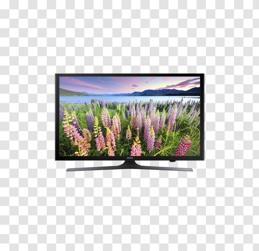High-definition Television LED-backlit LCD Samsung 1080p Smart TV - Flat Panel Display Transparent PNG