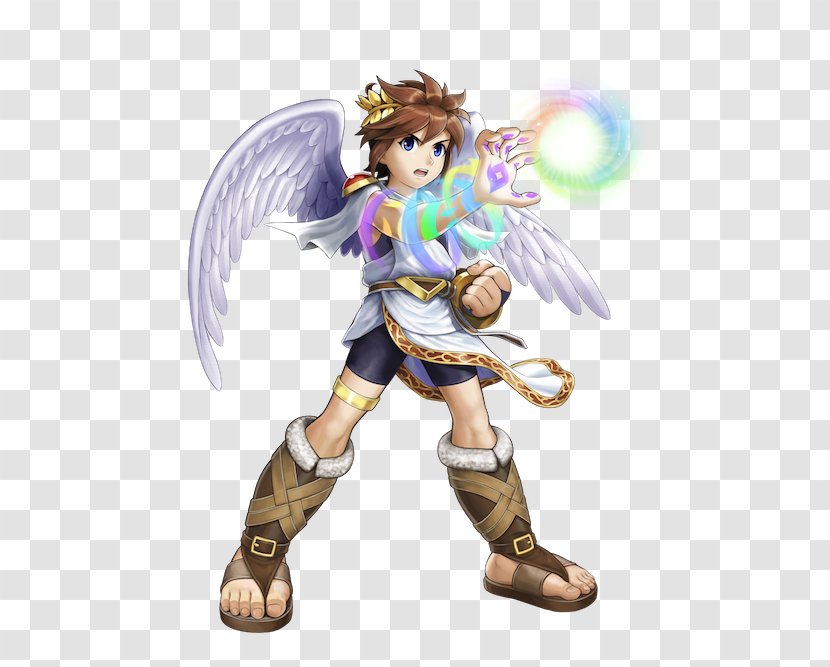 Kid Icarus: Uprising Super Smash Bros. Brawl For Nintendo 3DS And Wii U Pit - Flower - Action Figure Mobile Legends Transparent PNG