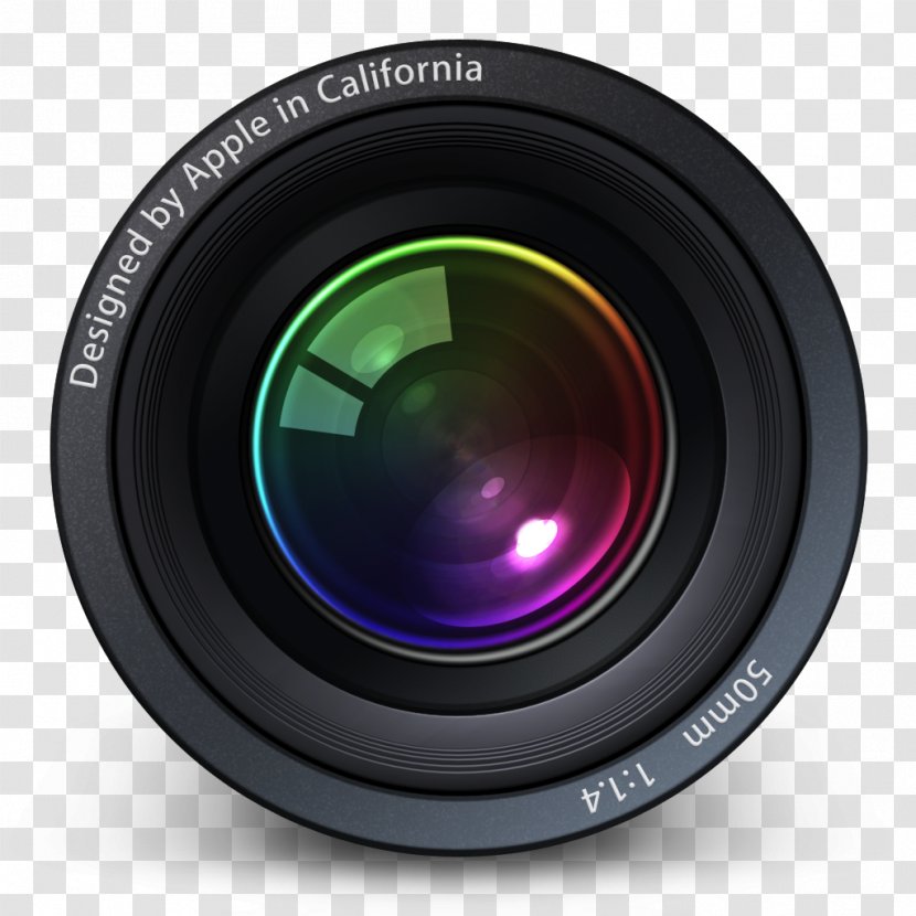 Aperture Apple Photos IPhoto Computer Software - Textedit - Camera Lens Transparent PNG
