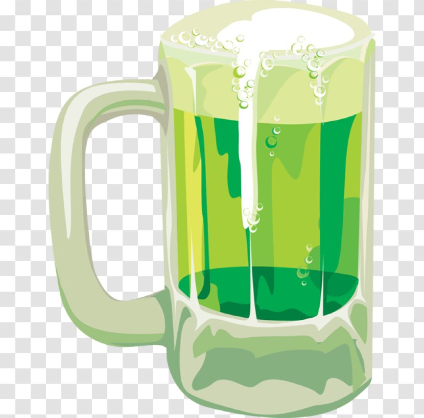 Beer Saint Patrick's Day Leprechaun Clip Art - Drinkware Transparent PNG