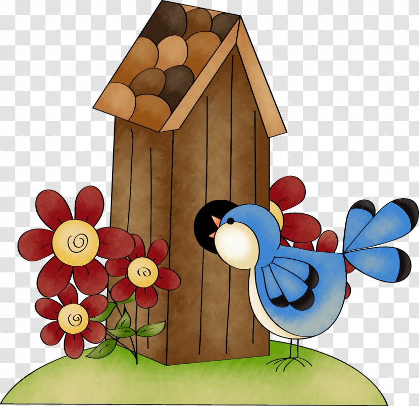 Clip Art Bird Houses Illustration The House - Bluebird Transparent PNG