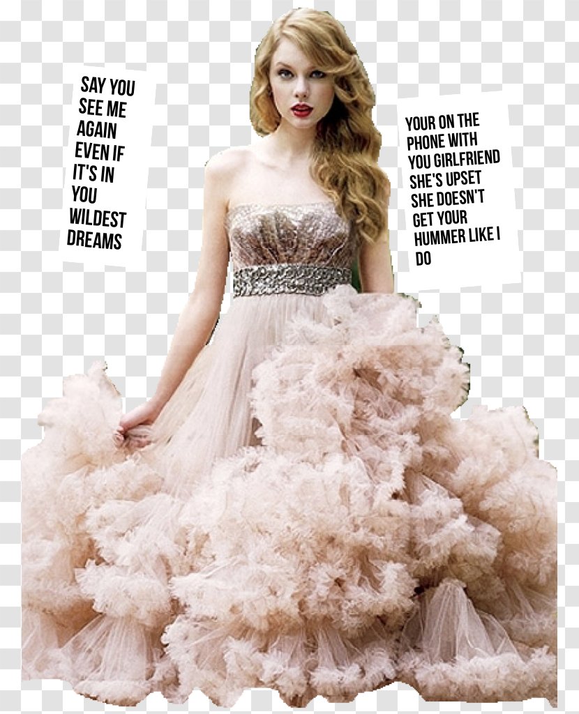 Taylor Swift Wedding Dress Wonderstruck Jonas Brothers: The 3D Concert Experience Red - Cartoon Transparent PNG