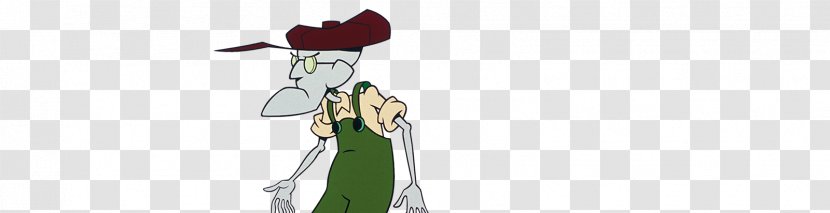 Outerwear Character Animated Cartoon Weapon - Frame - Courage The Cowardly Dog Transparent PNG
