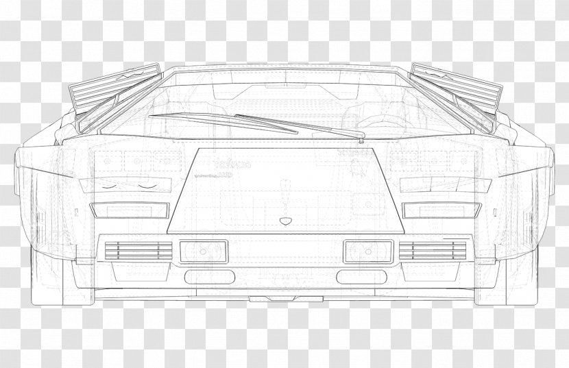 Sketch Car Automotive Design Product - Silhouette - First Flight Wright Transparent PNG