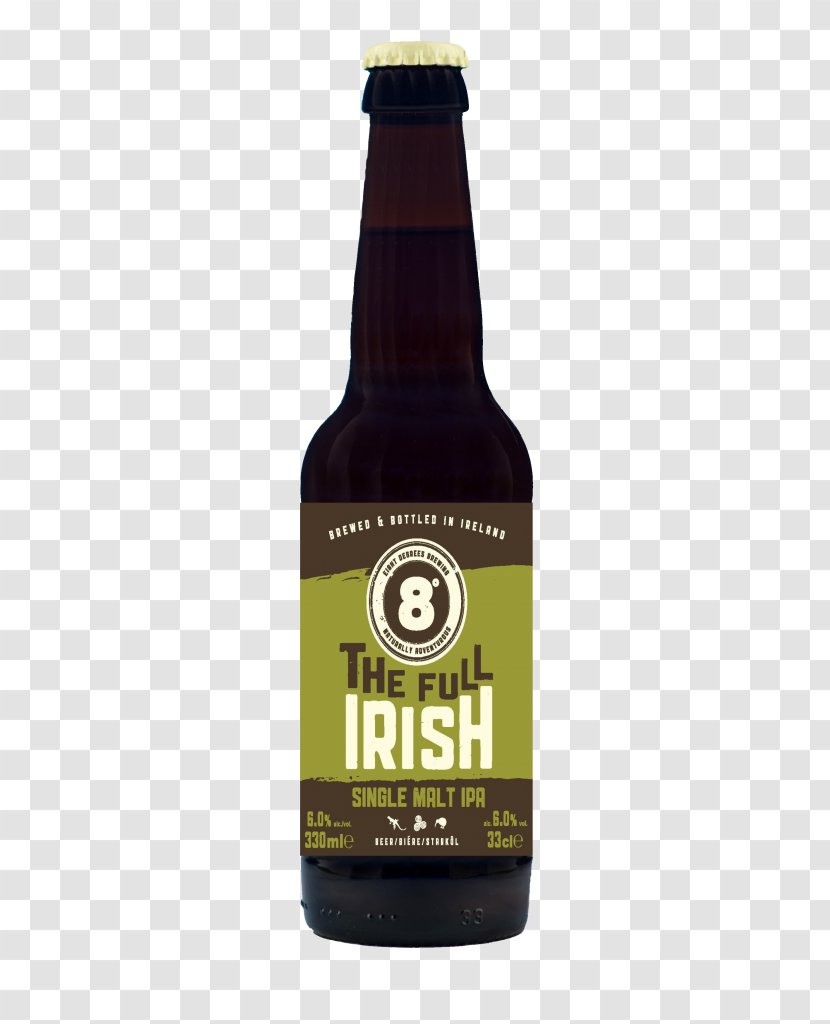 Ale Beer Bottle Irish Cuisine Stout - Moss Brewing Transparent PNG