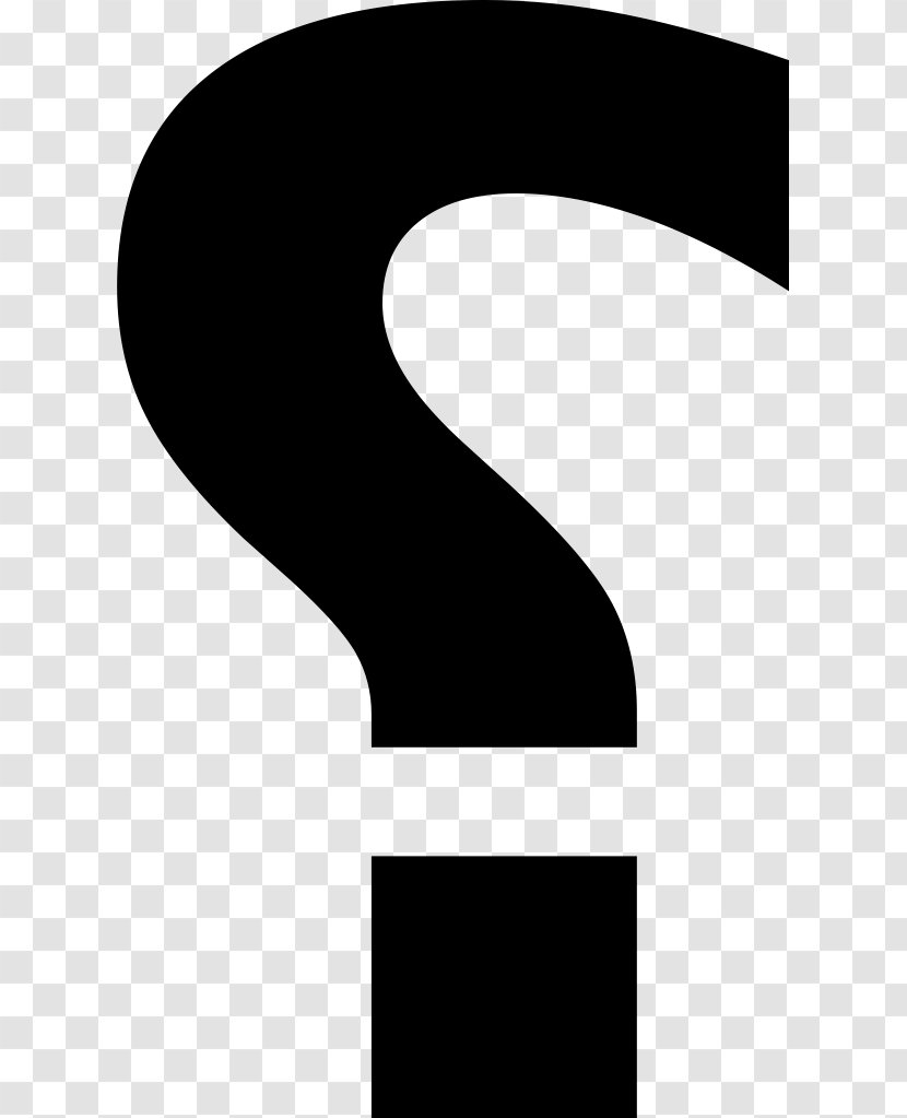 Question Mark Rhetorical Wikimedia Commons - Silhouette Transparent PNG