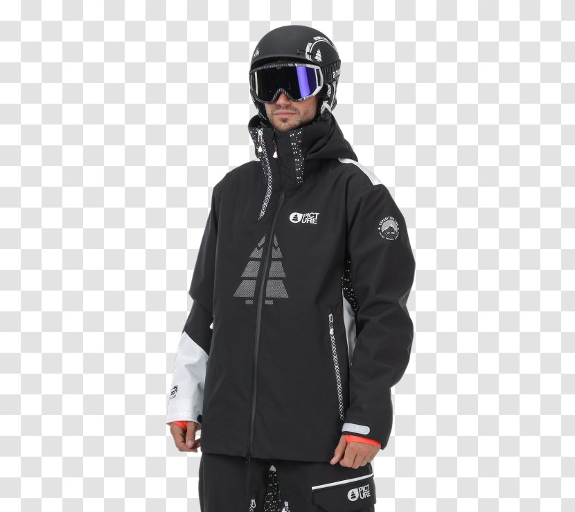 Hoodie Black&White 2017 Jacket Sleeve - White Transparent PNG