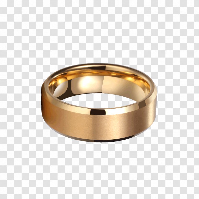 Wedding Ring Silver Product Design Platinum - 24k Gold Transparent PNG