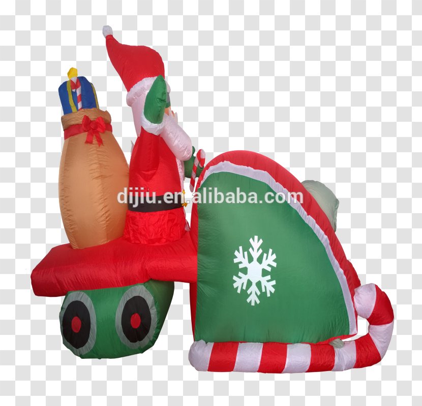 Christmas Ornament Inflatable Character Fiction - Fictional Transparent PNG