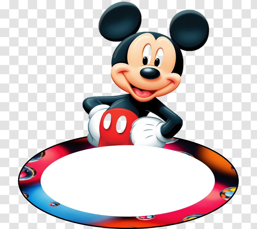 Mickey Mouse Minnie Goofy Donald Duck - Name Tag Transparent PNG