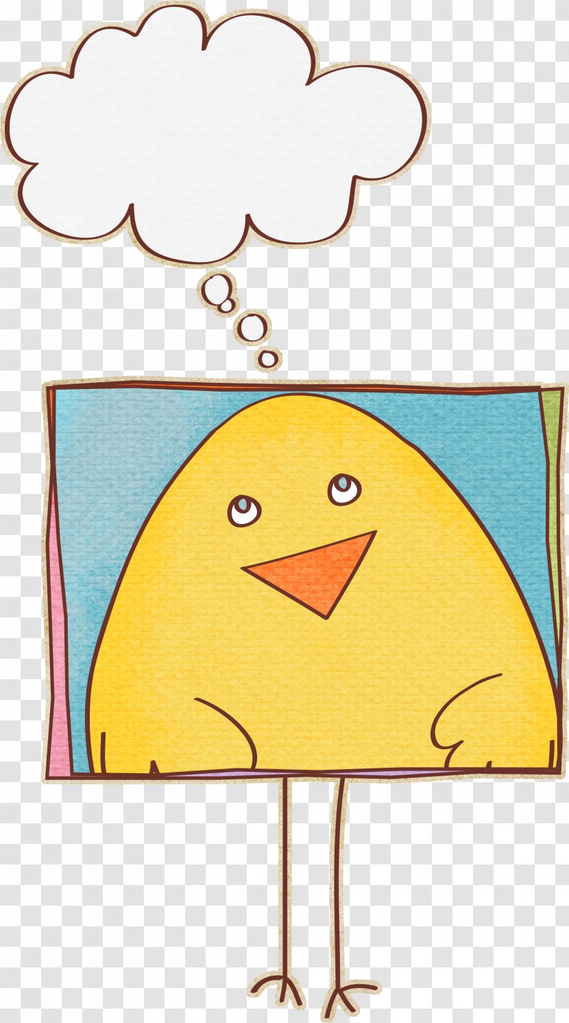 Download Clip Art - Text - Hand Drawn Cute Chick Transparent PNG