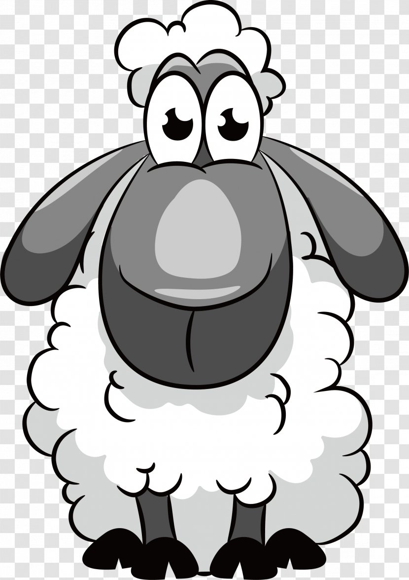 Sheep U8d85u7d1au597du73a9 Cafe Tangga Clip Art - Head - Idiotic Little Transparent PNG