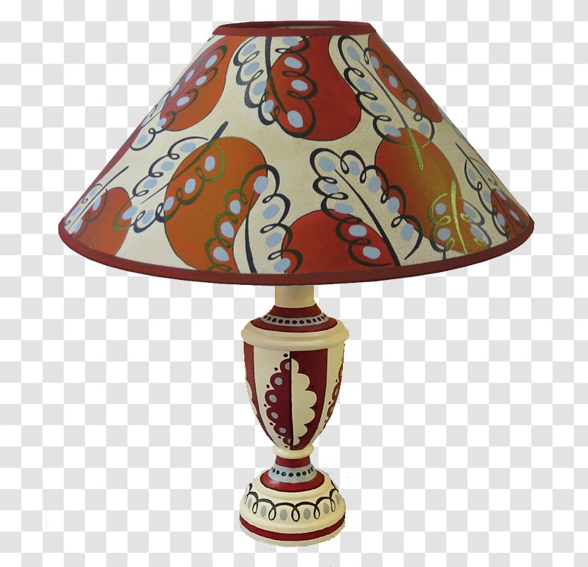 Lamp Shades Paisley Red Blue - Cressida Bell - Hand-painted Illustrations Material Transparent PNG