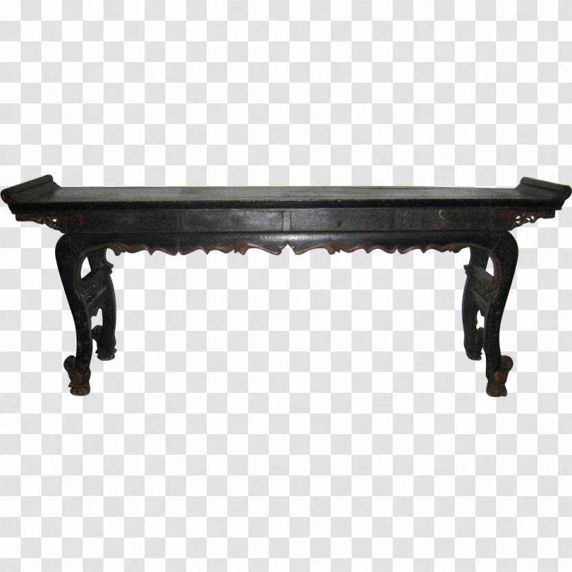 Table Chinese Furniture Drawer Desk - Altar Transparent PNG