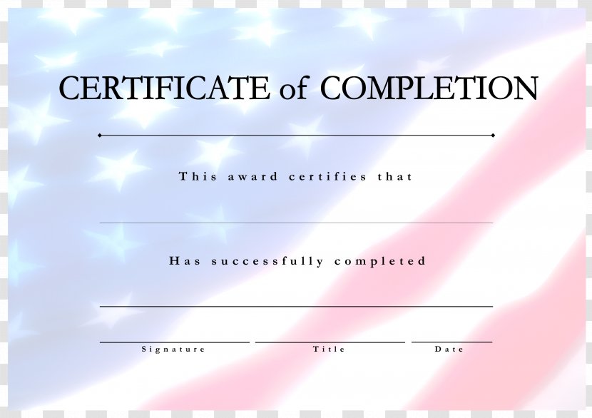 Document Pink M Line Angle - Sky - Blank Certificate Transparent PNG