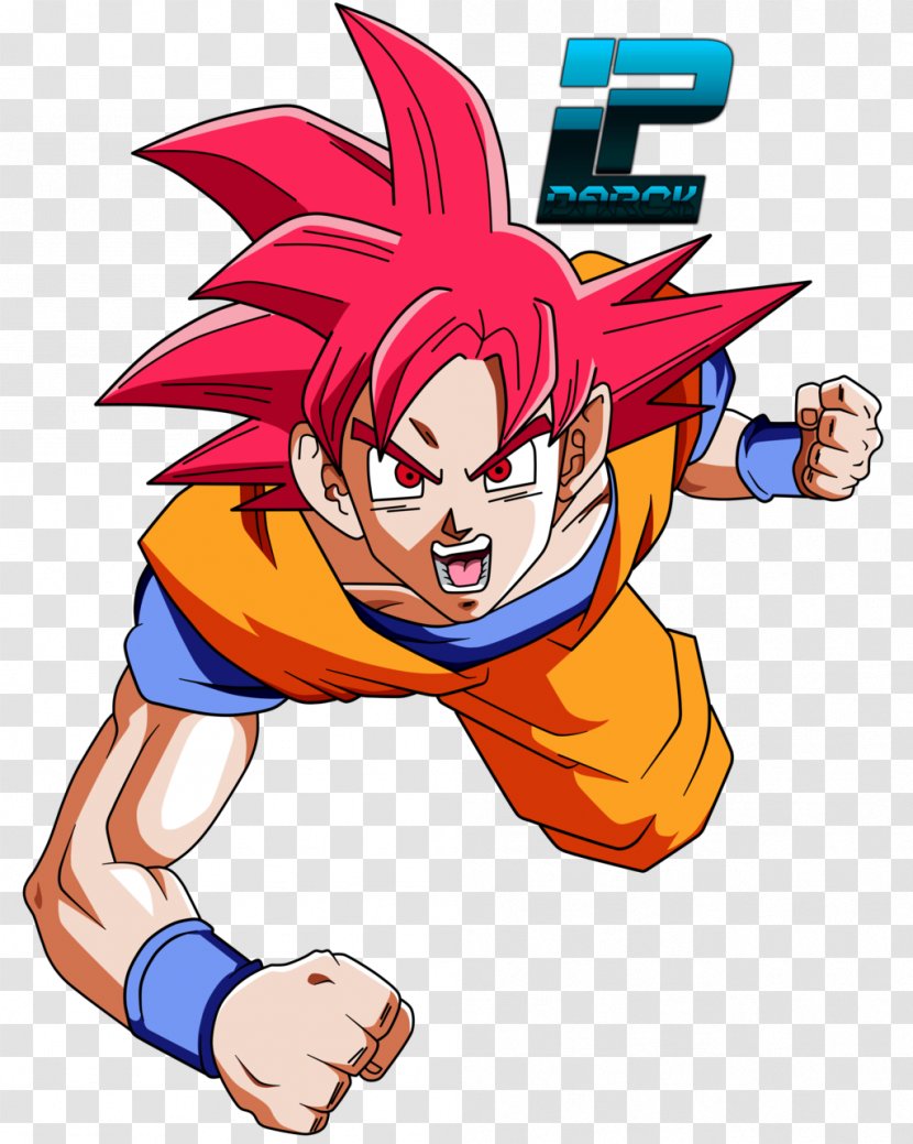 Goku Gohan Frieza Super Saiyan - Watercolor Transparent PNG