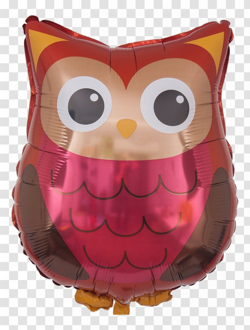 Owl Balloon - Bird Of Prey Transparent PNG