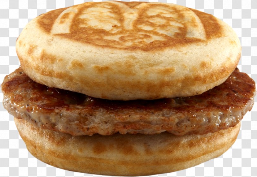 McGriddles Bacon, Egg And Cheese Sandwich Breakfast Fast Food - Welsh Cake Transparent PNG