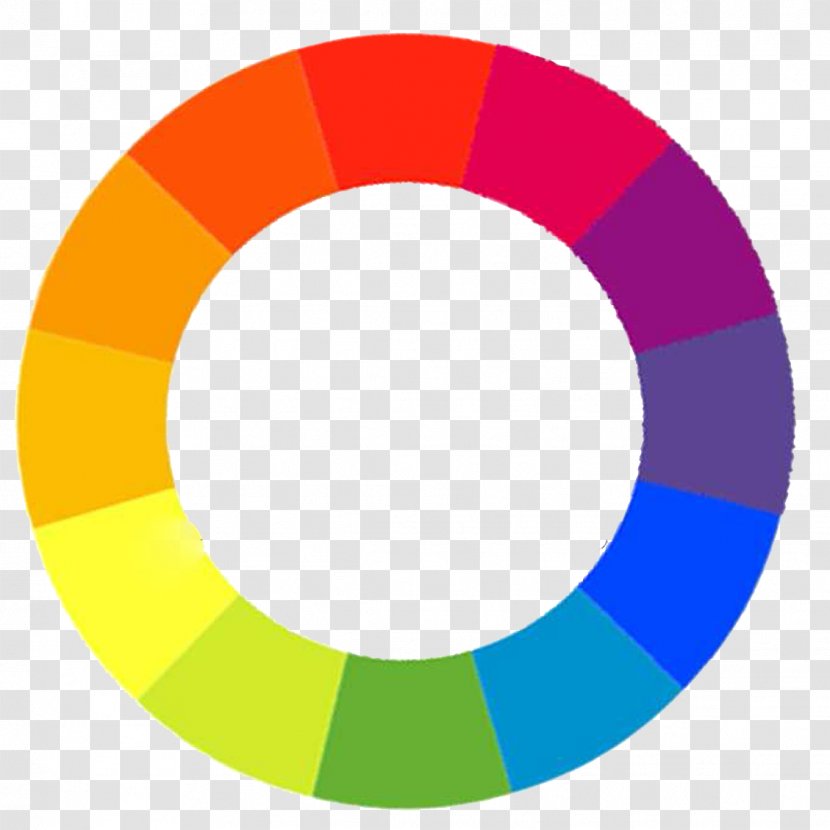 Color Wheel Complementary Colors Green Gamut - Blue - Cercle Transparent PNG