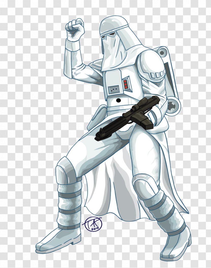 Snowtrooper DeviantArt Painting - Artist Transparent PNG