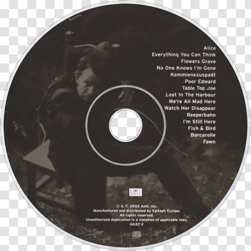 DVD STXE6FIN GR EUR - Brand - Tom Waits Transparent PNG