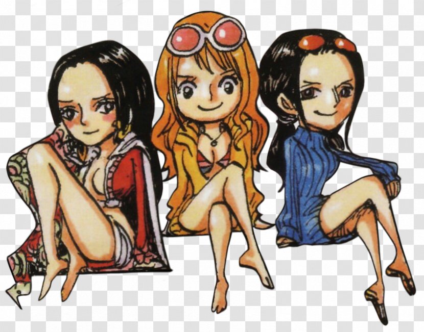 Nami Nico Robin Monkey D. Luffy Roronoa Zoro Vinsmoke Sanji - Watercolor - One Piece Film Z Transparent PNG