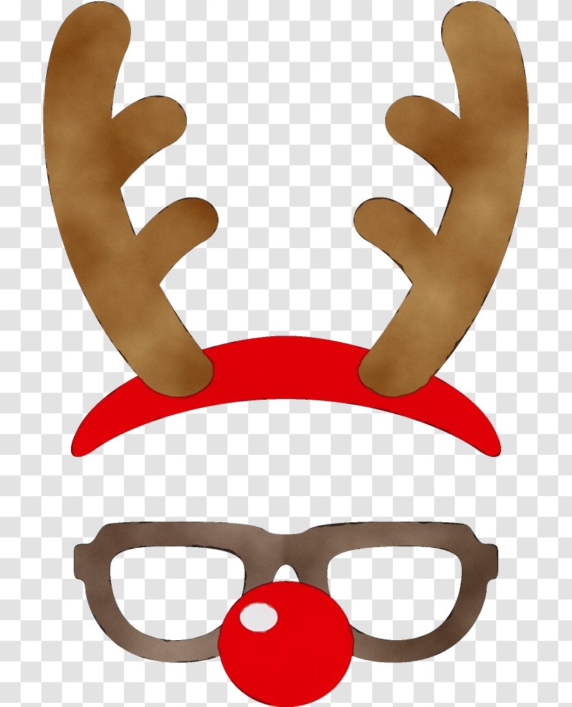 Reindeer - Paint - Costume Accessory Deer Transparent PNG