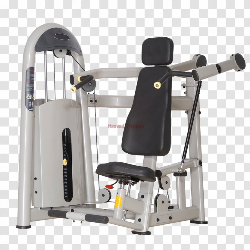Exercise Machine Strength Training Fitness Centre Equipment Bench Press - General - Shoulder Transparent PNG
