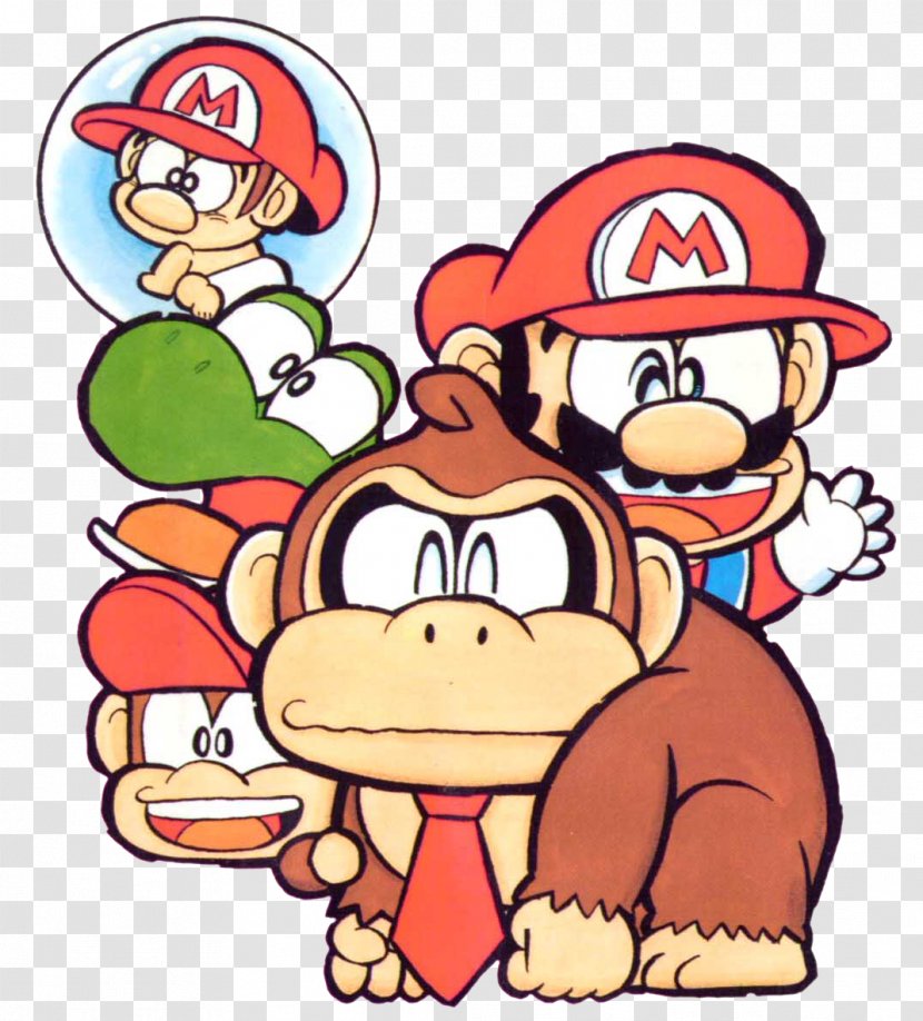 Donkey Kong Jr. Mario Bros. Luigi - Series Transparent PNG