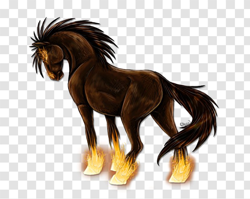 DeviantArt Mustang Felsteed Pony - Horse Transparent PNG