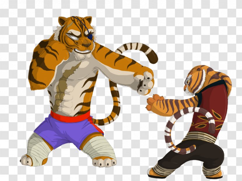 Tigress Po Master Shifu Tai Lung Lord Shen - Big Cats - Kung-fu Panda Transparent PNG