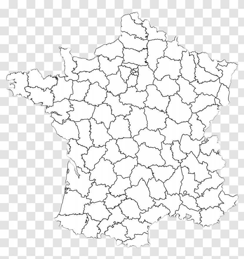 Map Overseas France Metropolitan Regions Of Geography - Noyalpontivy Transparent PNG