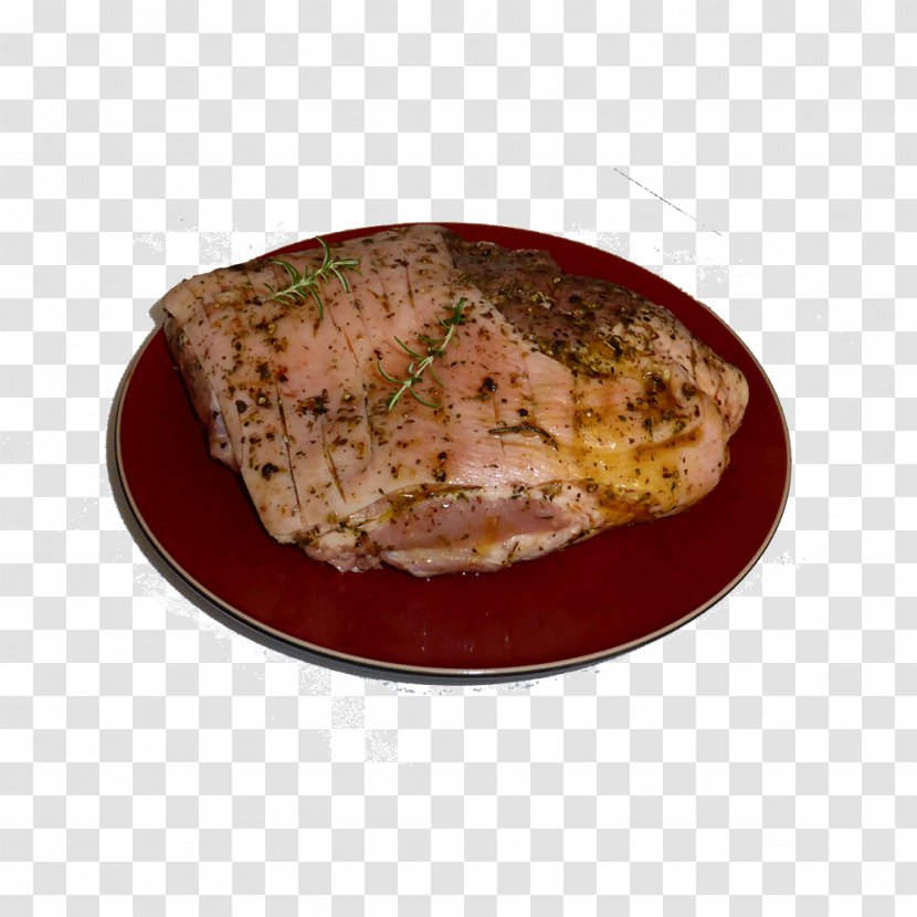 Bacon Pork Loin Meat Food - Roast Beef Transparent PNG