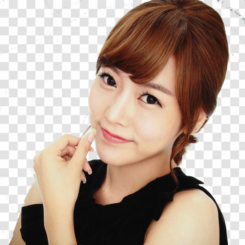 Soyeon T-ara K-pop Korean Idol Click-B - Silhouette - Tree Transparent PNG