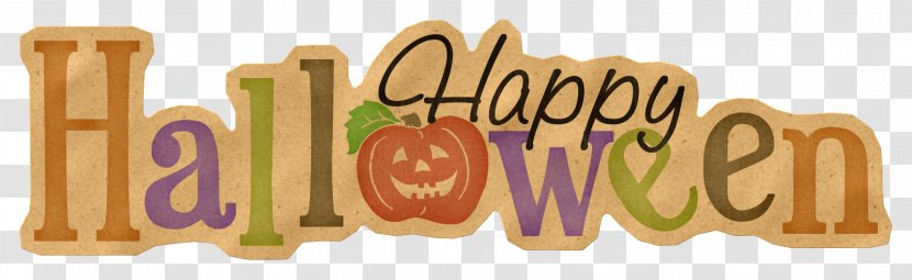Brand Product Design Font - Text - Happy Halloween Transparent PNG
