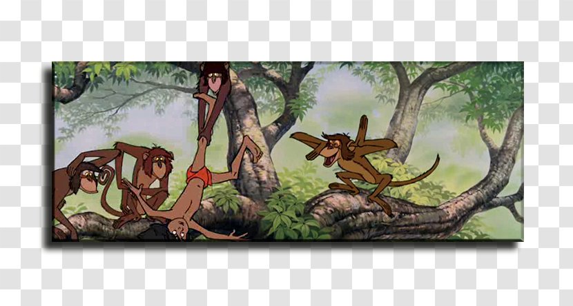 Mowgli The Jungle Book Second King Louie Akela - Flora - Libro De La Selva Transparent PNG