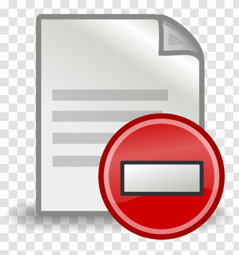 Document Computer File PDF Information - Icon - Deny Frame Transparent PNG
