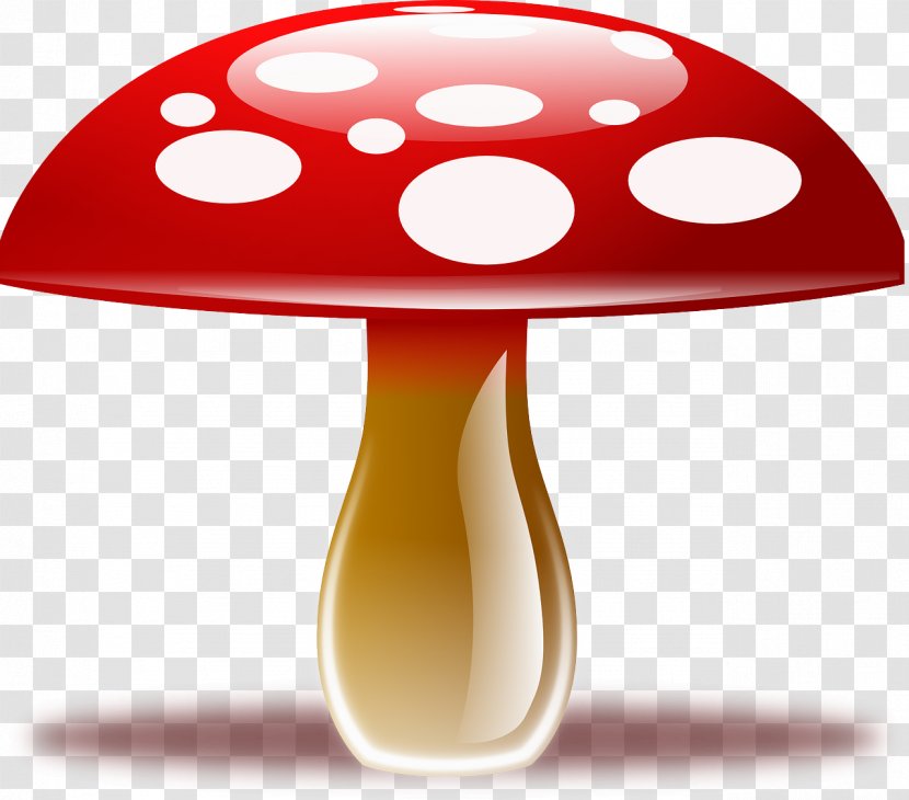 Edible Mushroom Clip Art - Free Content - Red Transparent PNG