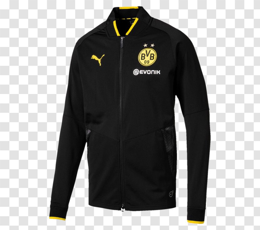 Borussia Dortmund Football Bundesliga Kit Tracksuit - Polar Fleece Transparent PNG