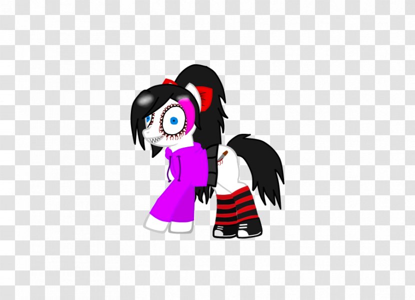 The Killer Pony Creepypasta Jeff Horse - Mammal Transparent PNG