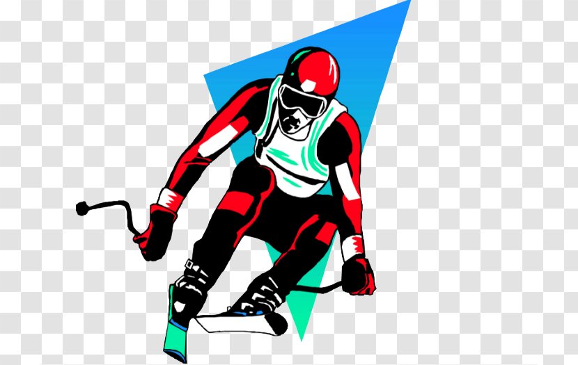Skiing Sport Athlete Football Pitch - Winter - Professional Athletes Transparent PNG