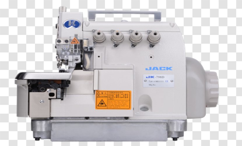 Overlock Sewing Machines Lockstitch Thread - Jack Machine - Integrated Transparent PNG