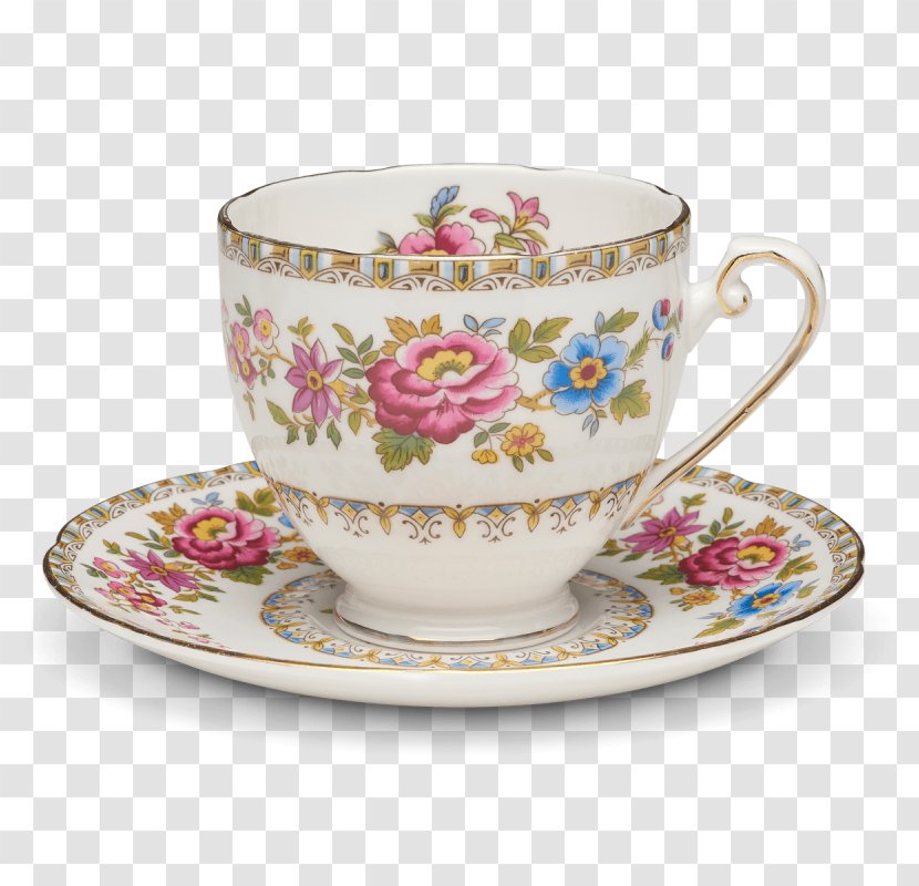 Coffee Cup Porcelain Saucer Teacup Tableware - Serveware - Mug Transparent PNG