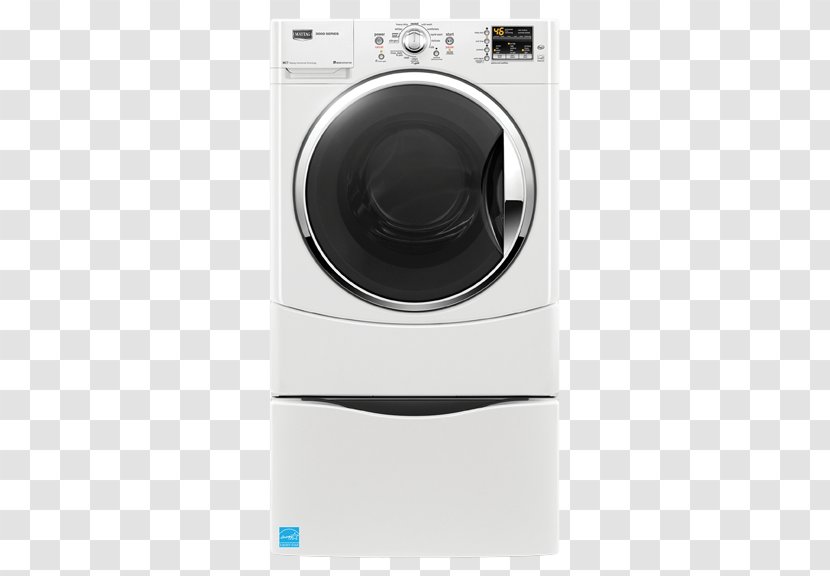 Washing Machines Clothes Dryer Maytag Home Appliance Combo Washer - Symbol For Fabric Softener On Machine Transparent PNG