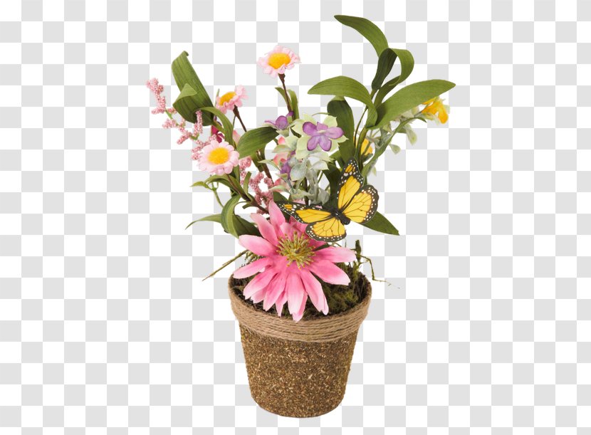 Floral Design Cut Flowers Flowerpot Flower Bouquet - Vase Transparent PNG