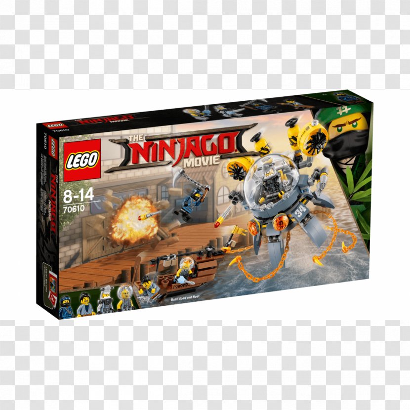 Lloyd Garmadon LEGO 70610 THE NINJAGO MOVIE Flying Jelly Sub Certified Store (Bricks World) - Lego The Ninjago Movie - Ngee Ann CityToy Transparent PNG
