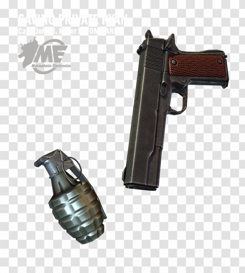 Revolver Airsoft Guns Trigger Firearm - Weapon Transparent PNG