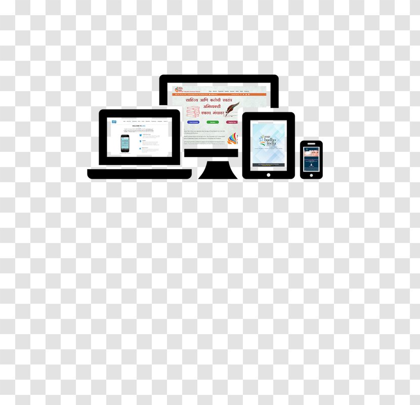 Responsive Web Design Development Page - Electronic Device Transparent PNG