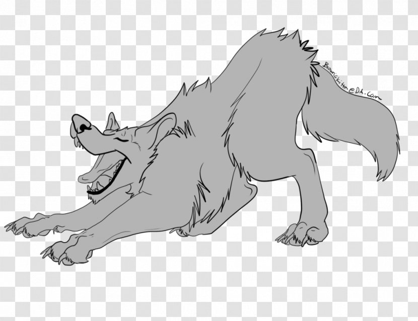 Lion Line Art Puppy Canidae Dog - Like Mammal Transparent PNG